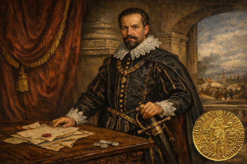 Ferdinand II. Cena za vítězství na Bílé hoře